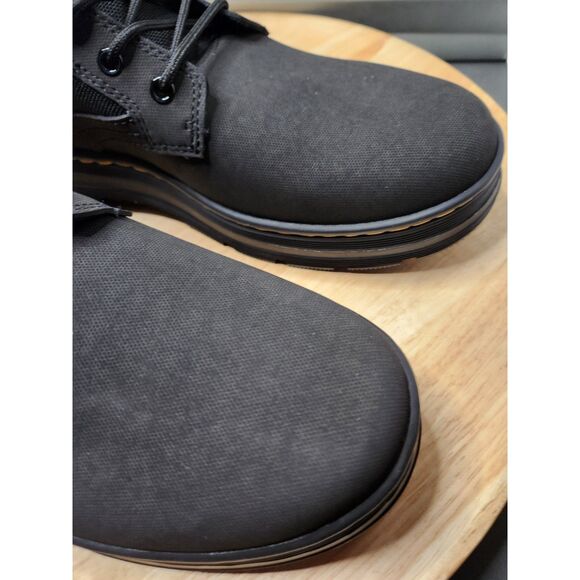 Dr. Martens Iowa Turby Split Combat Boot – Men’s Size 13, Black Extra Tough Poly - Picture 5 of 11